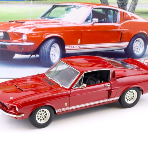 1:18 Exact Detail 1967 Ford Mustang Shelby GT500 Coupe Candyapple red
