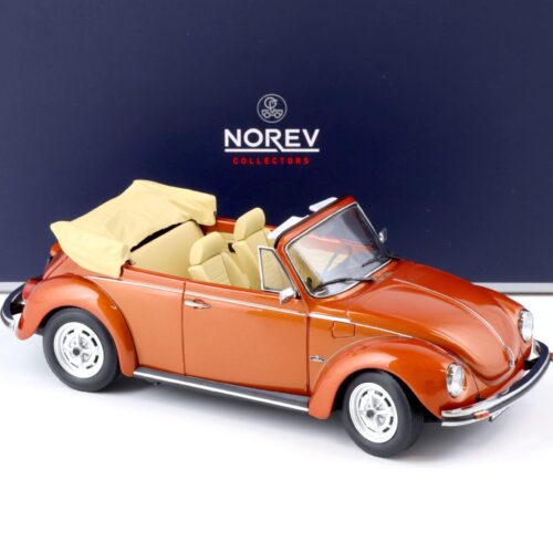 1:18 Norev VW Käfer 1303 Cabriolet 1976 Brazil brown metallic - Limited 1000 pcs.