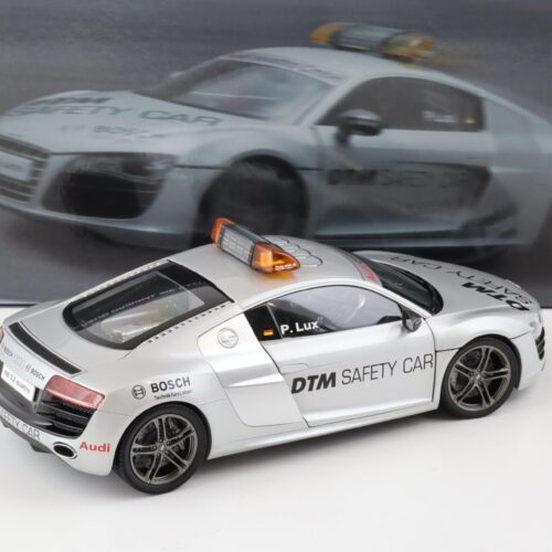 1:18 Kyosho Audi R8 5.2 DTM Safety Car 2010 silver 09216DTM