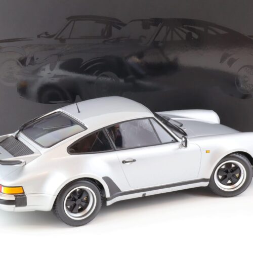 1:12 Minichamps Porsche 911 (930) Turbo Coupe 1977 silver - Image 3