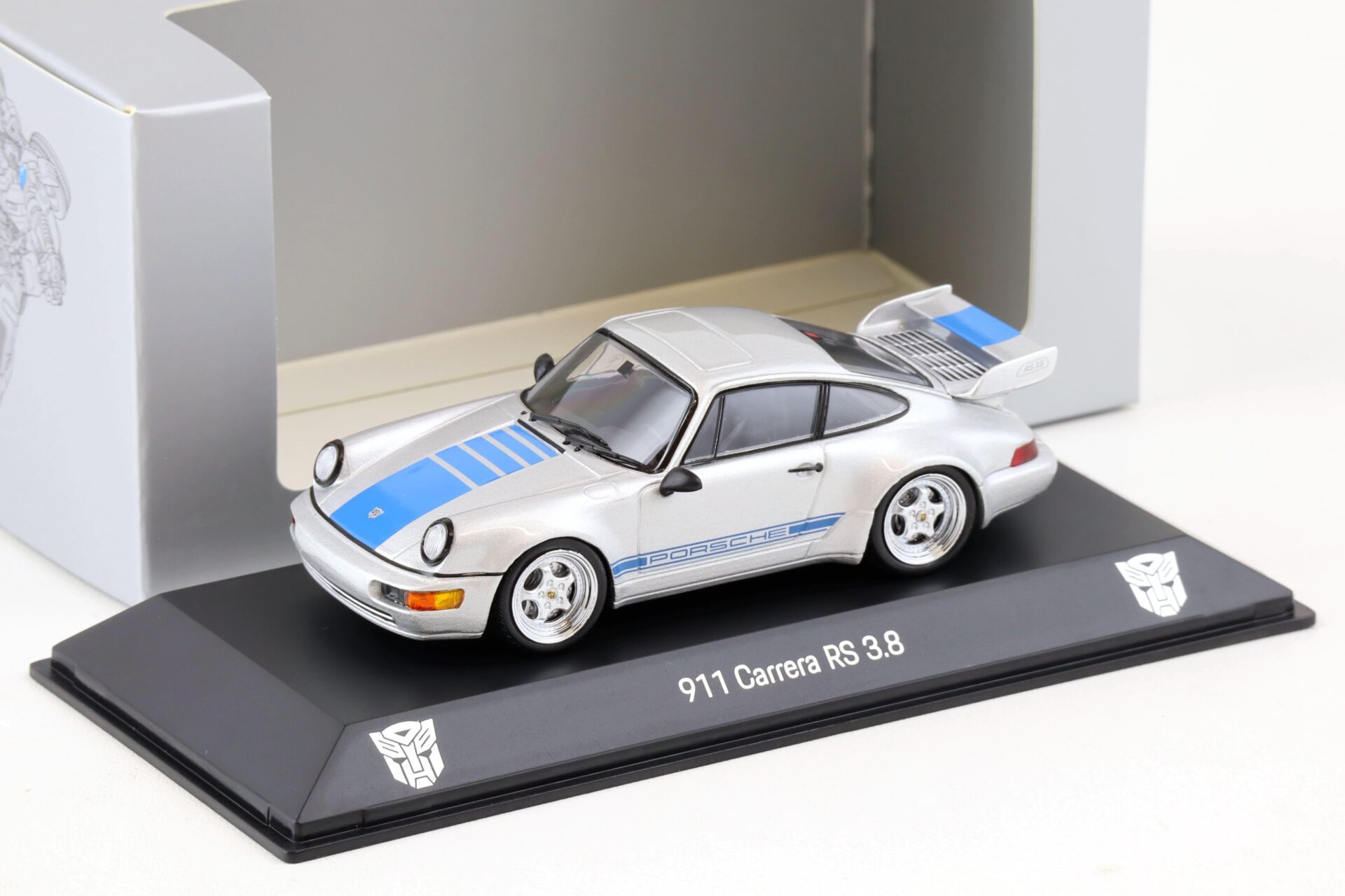 ID 77691 orig.jpg 1:43 Spark Porsche 911 964 Carrera RS 3.8 Mirage Transformers silver WAP DEALER