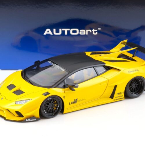 1:18 AUTOart Lamborghini Huracan GT LB-SILHOUETTE Works 2019 metallic yellow - Image 1