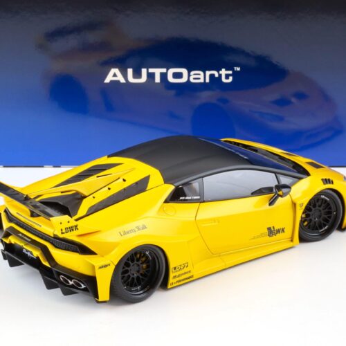 1:18 AUTOart Lamborghini Huracan GT LB-SILHOUETTE Works 2019 metallic yellow - Image 3
