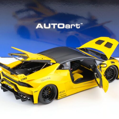 1:18 AUTOart Lamborghini Huracan GT LB-SILHOUETTE Works 2019 metallic yellow - Image 4
