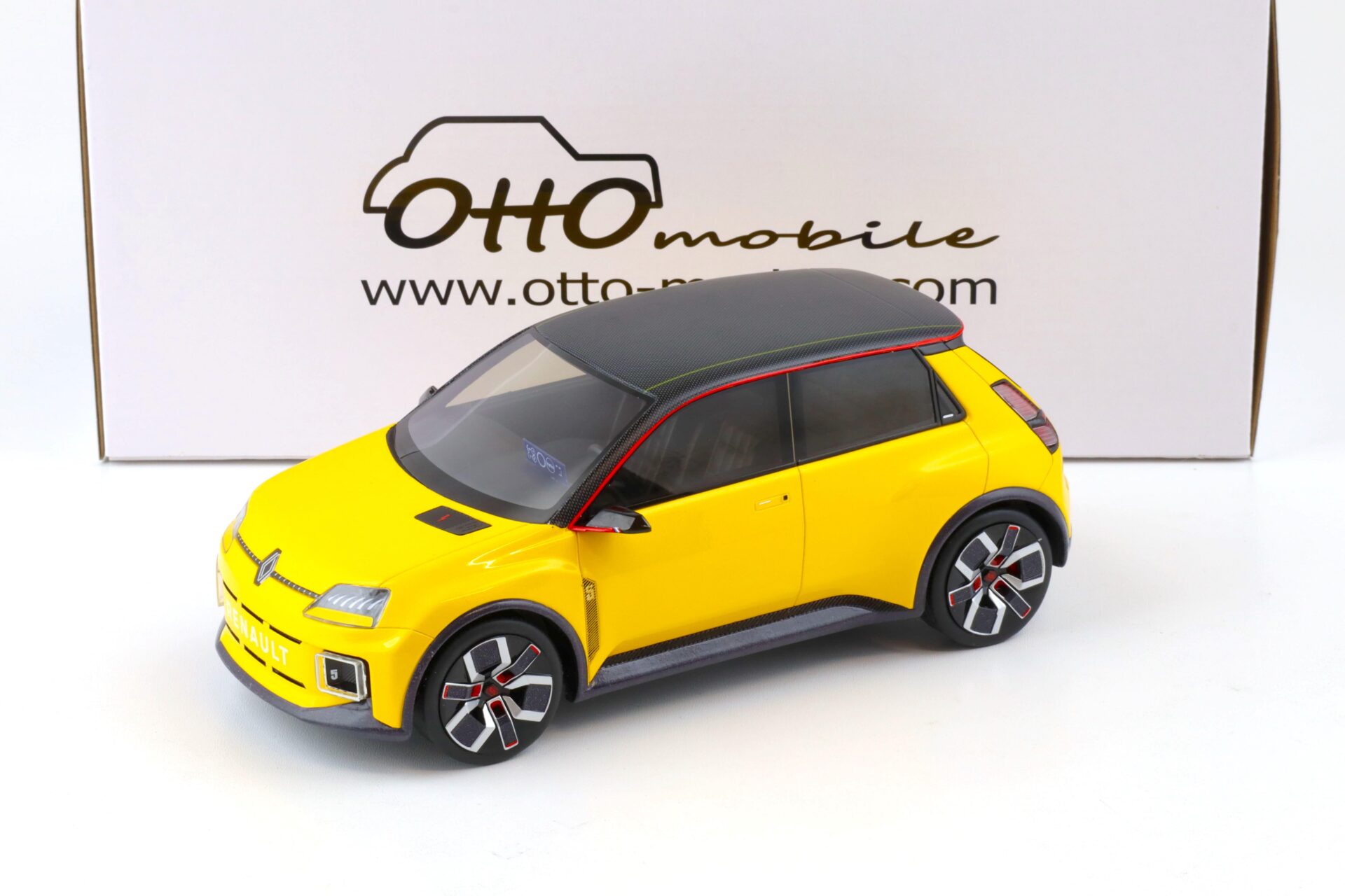 ID 78053 orig 1.jpg 1:18 OTTO mobile OT406 Renault 5 E Tech Electric Prototype yellow 2021