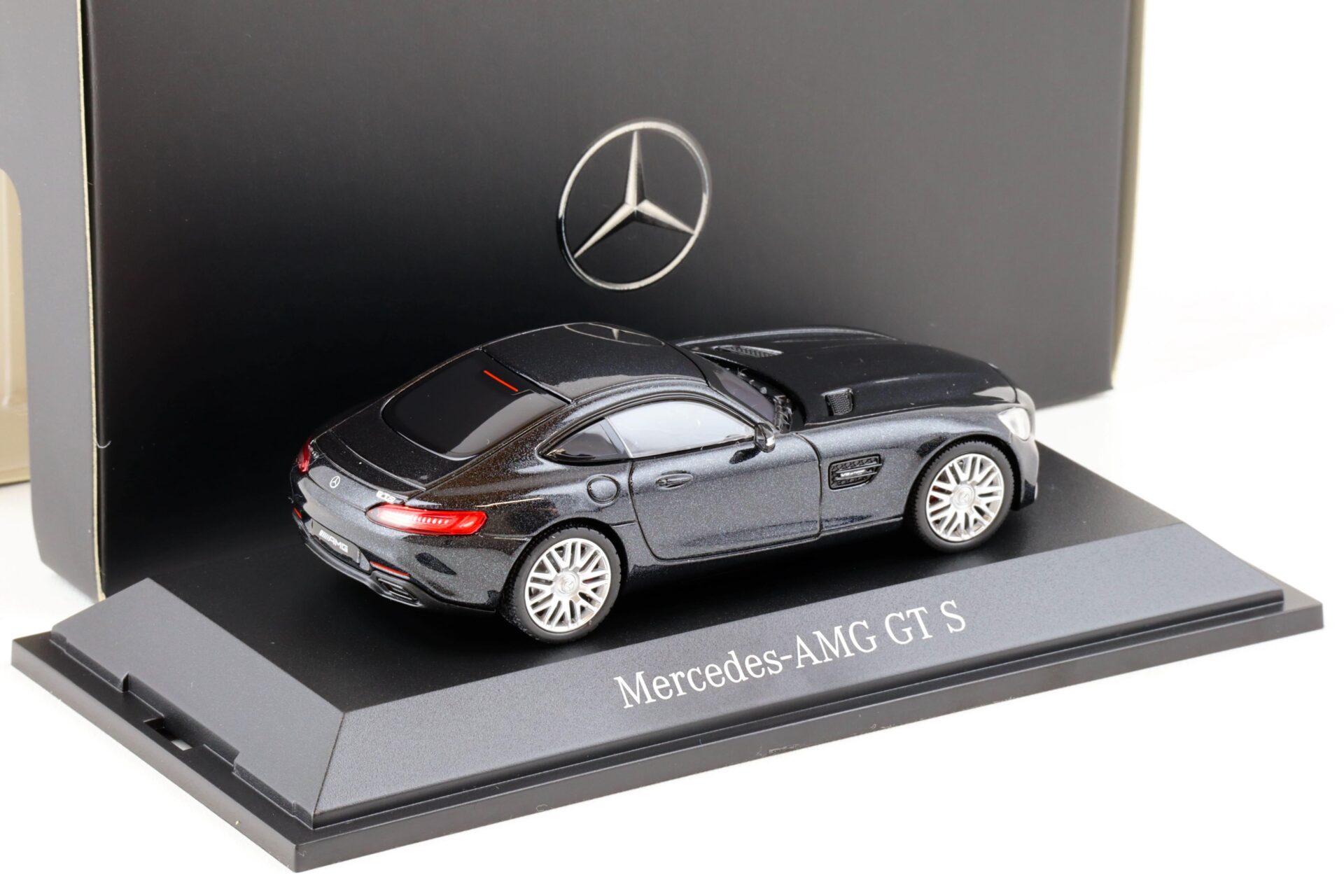 1:43 Norev Mercedes AMG GT S Coupe magnetite black DEALER VERSION