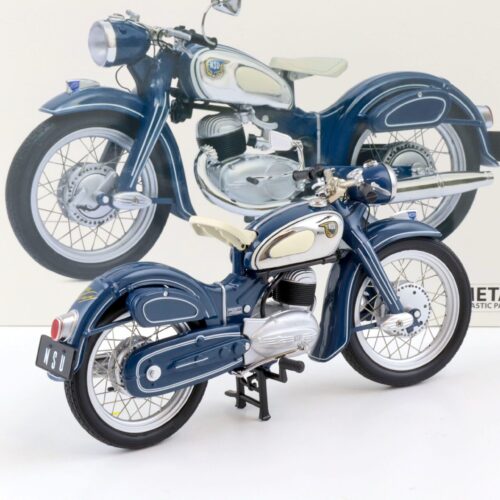 1:10 Schuco NSU Superlux blue/ chrome 450667500