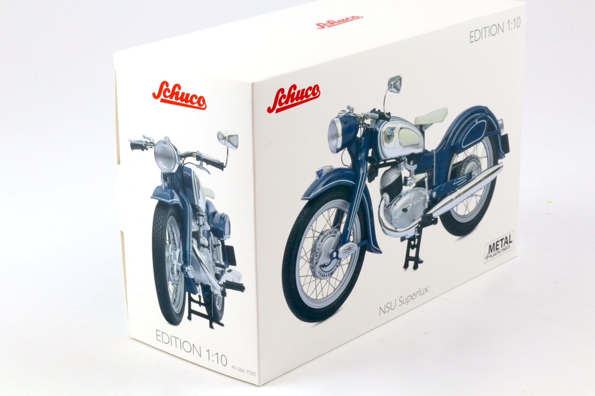 1:10 Schuco NSU Superlux blue/ chrome 450667500