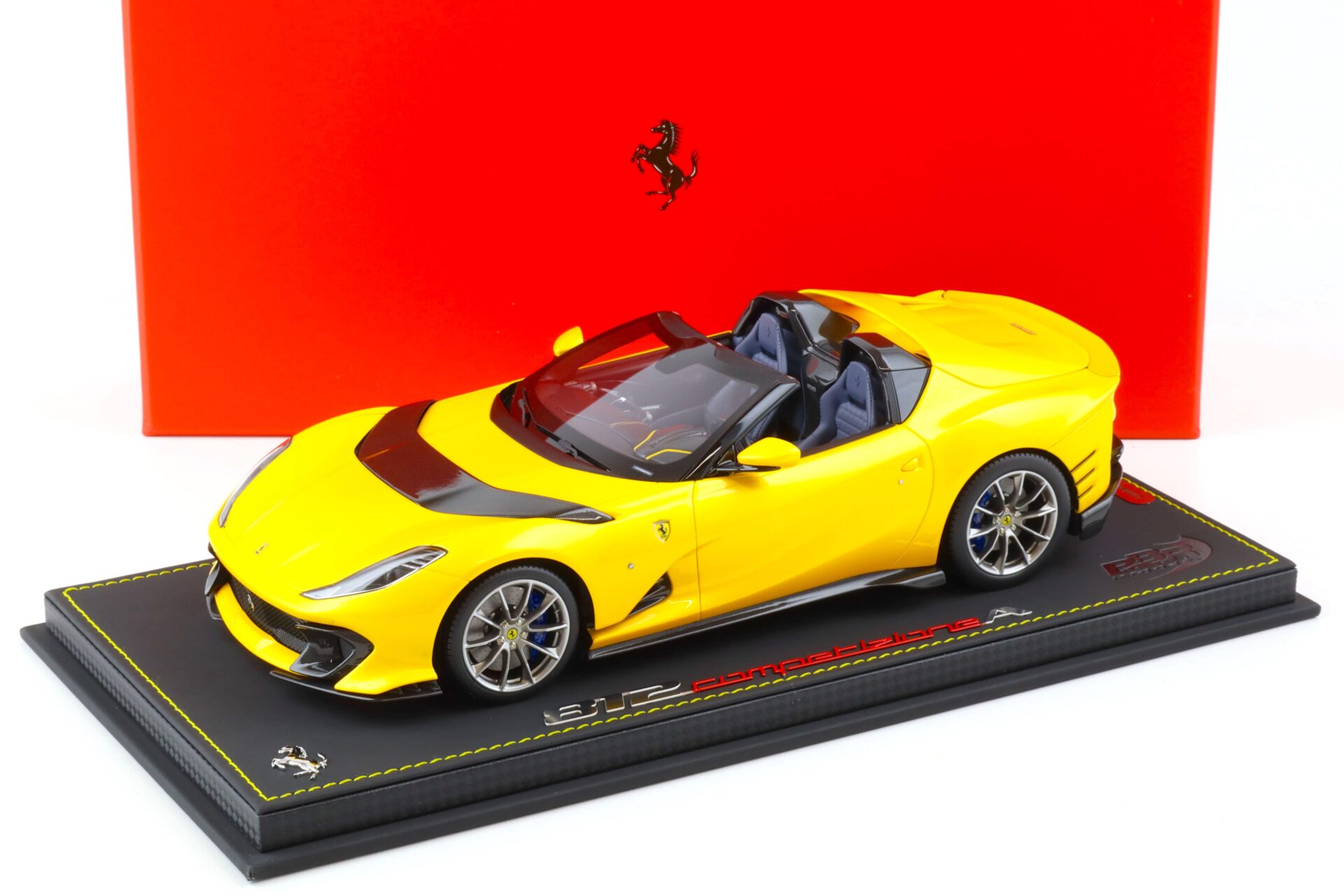 ID 79476 orig 1.jpg 1:18 BBR Ferrari 812 Competizione Aperta Giallo Tristrato yellow metallic - Limited 200 pcs.