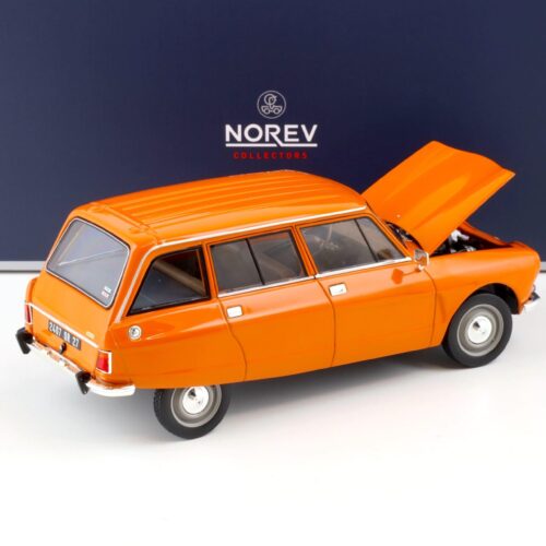 1:18 Norev Citroen Ami 8 Break 1975 Tenere orange - Image 4