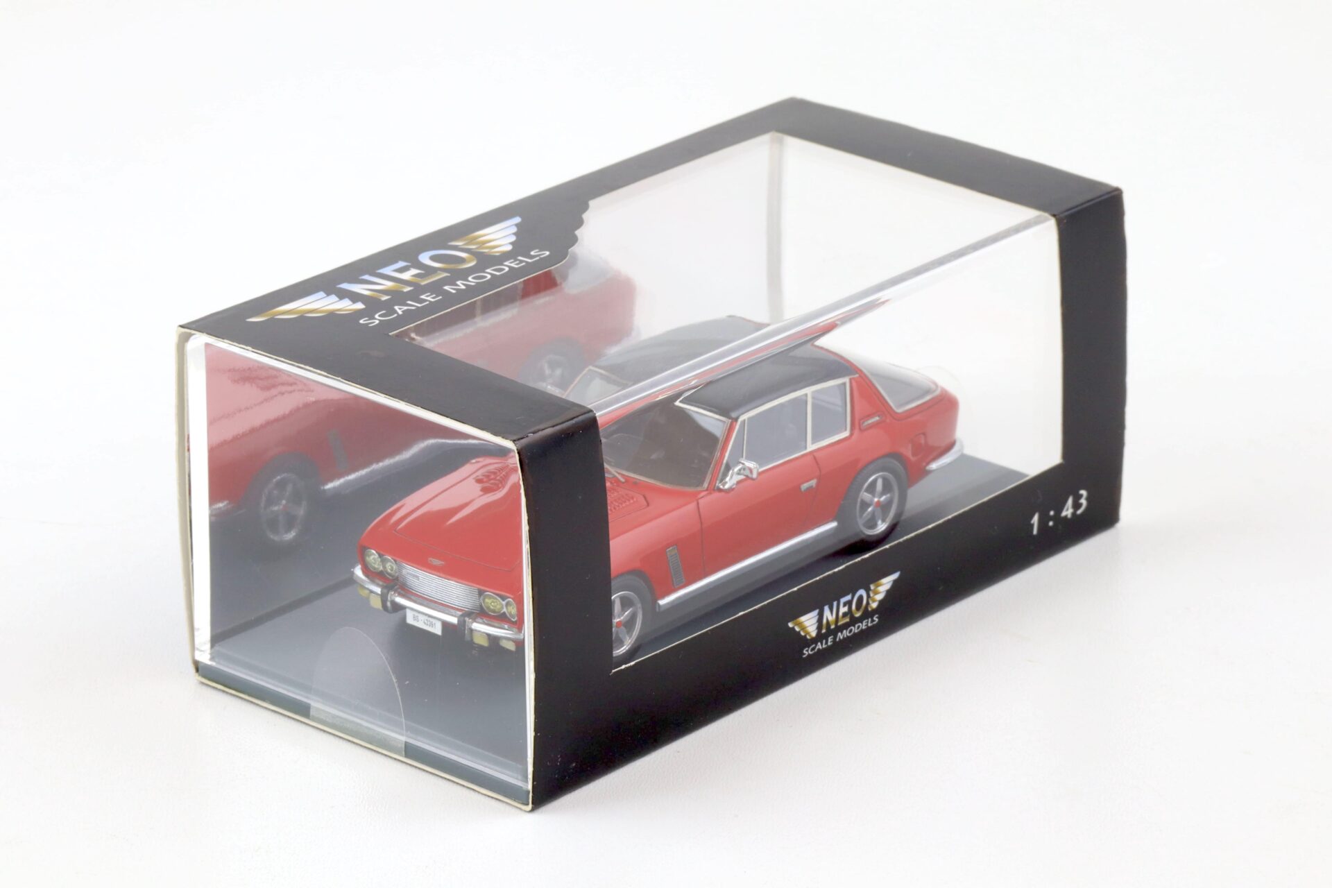 1:43 NEO Jensen Interceptor SIII Coupe 1966 red/ black