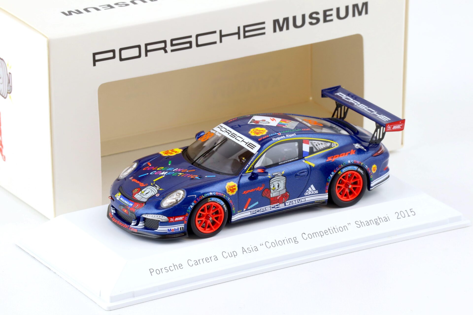 ID 80871 orig.jpg 1:43 Spark Porsche 911 (991) Carrera Cup Asia Coloring Competition Shanghai 2015
