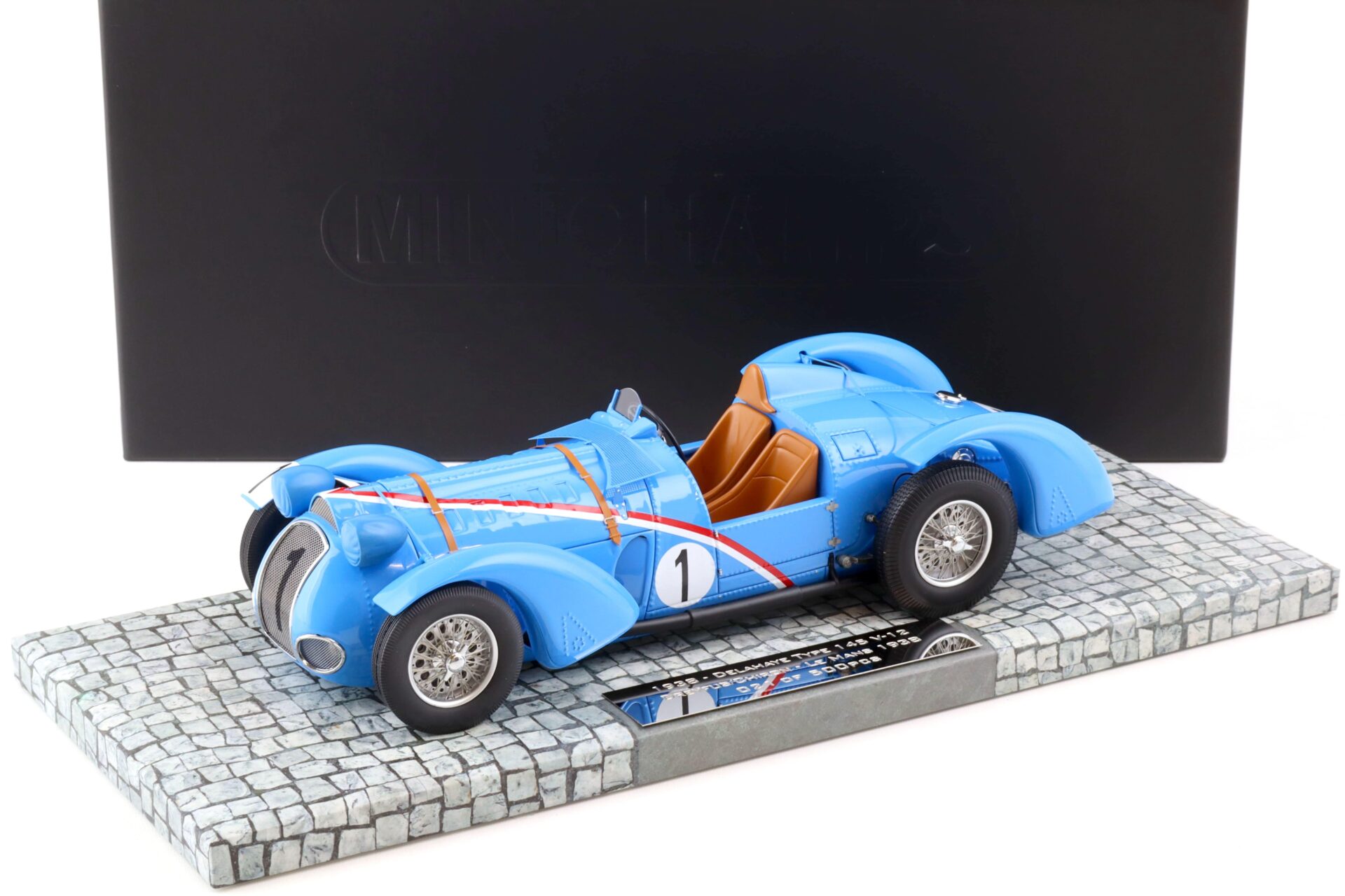 ID 81547 orig.jpg 1:18 Minichamps 1938 Delahaye Type 145 V-12 Dreyfus/Chiron #1 Le Mans 1938