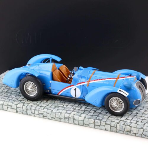 1:18 Minichamps 1938 Delahaye Type 145 V-12 Dreyfus/Chiron #1 Le Mans 1938