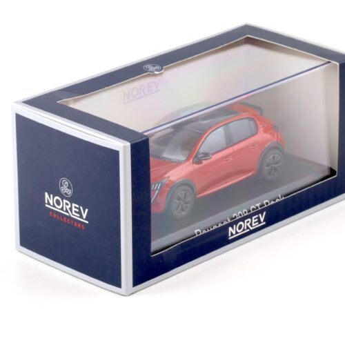 1:43 Norev Peugeot 208 GT Pack 2022 Elixir red 472836