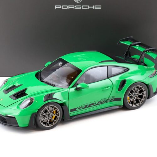 1:18 Norev Porsche 911 (992) GT3 RS Coupe 2022 Python green WAP DEALER - Image 1