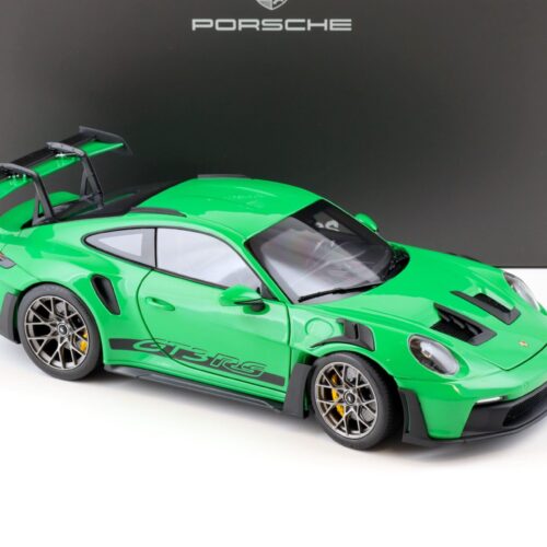 1:18 Norev Porsche 911 (992) GT3 RS Coupe 2022 Python green WAP DEALER - Image 2