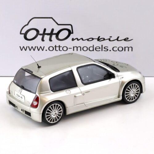 1:18 OTTO mobile OT842 Renault Clio V6 Phase 2 silver/ gray - Image 3