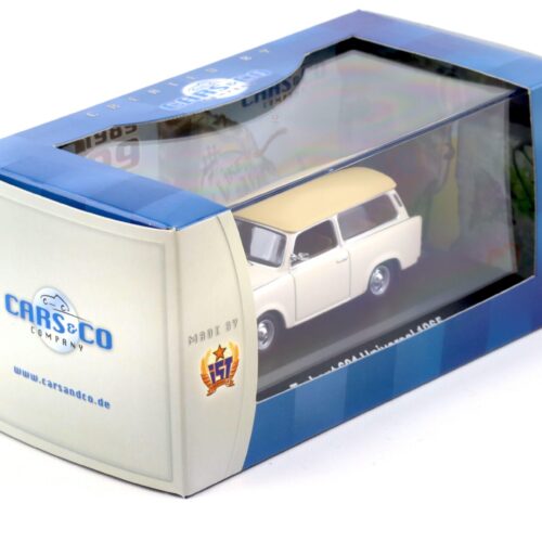 1:43 Cars&Co IST Trabant 601 Universal De Luxe 1965 beige/ brown - Image 3