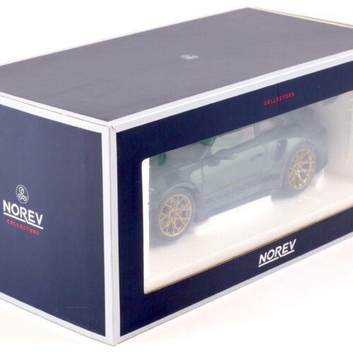 1:18 Norev Porsche 911 (992) GT3 RS Coupe 2022 Malachite green metallic - Limited 504 pcs.