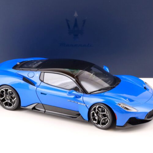 1:18 BBR Maserati MC20 Coupe 2020 Blu Infinito/ Gloss black roof Die-Cast HE180051E - Image 2