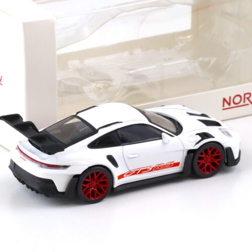 1:43 Norev Jet Car Porsche 911 (992) GT3 RS white/ pyro red 2022