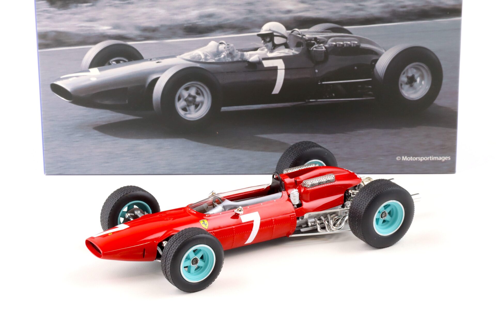 ID 82609 orig.jpg 1:18 WERK83 Resine J.Surtees Ferrari 158 Formula 1 World Champ 1964 Winner German GP #7