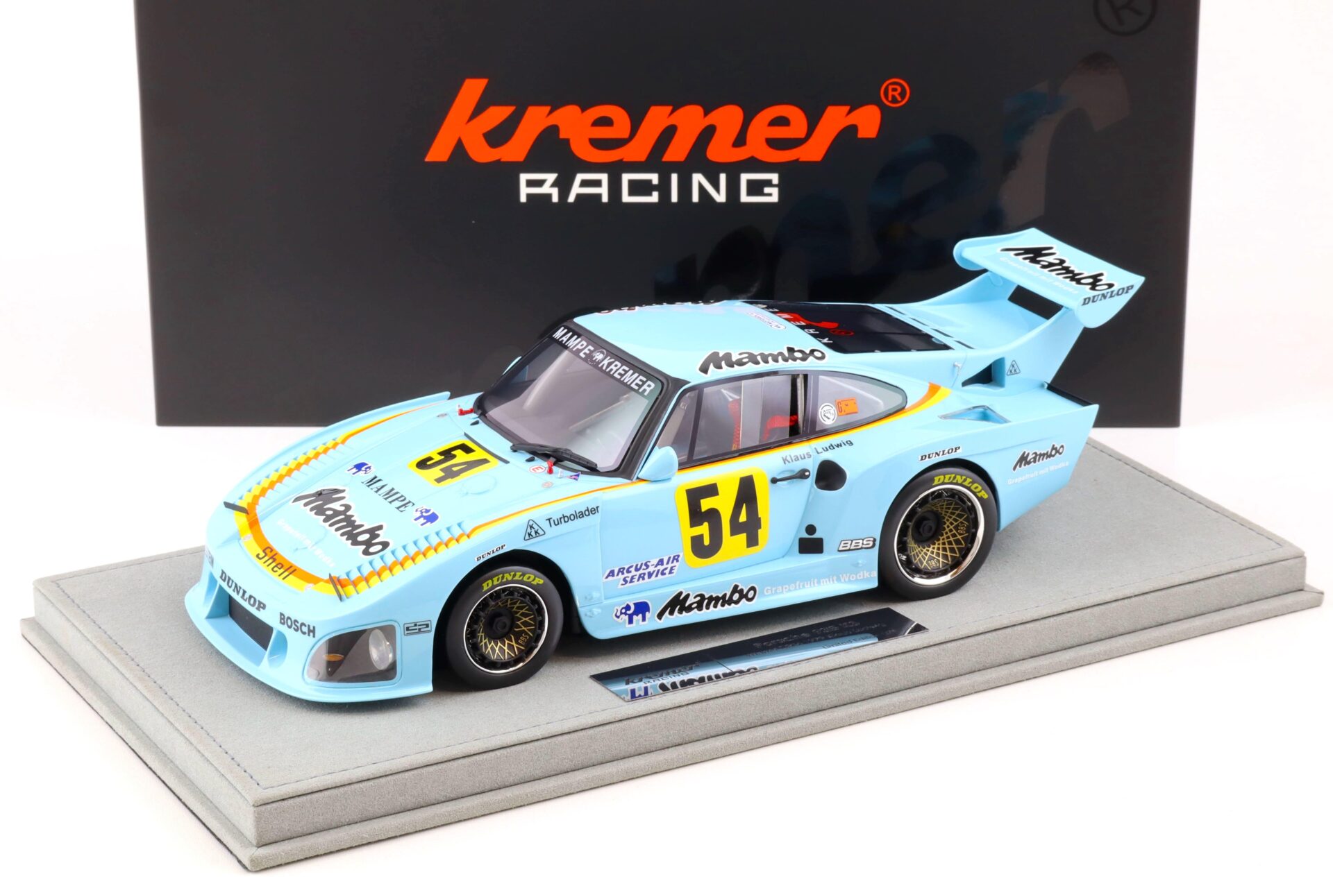 ID 82684 orig 1.jpg 1:18 car.tima Kremer Collection Porsche 935 K3 Winner DRM 1979 Klaus Ludwig #54 Mambo