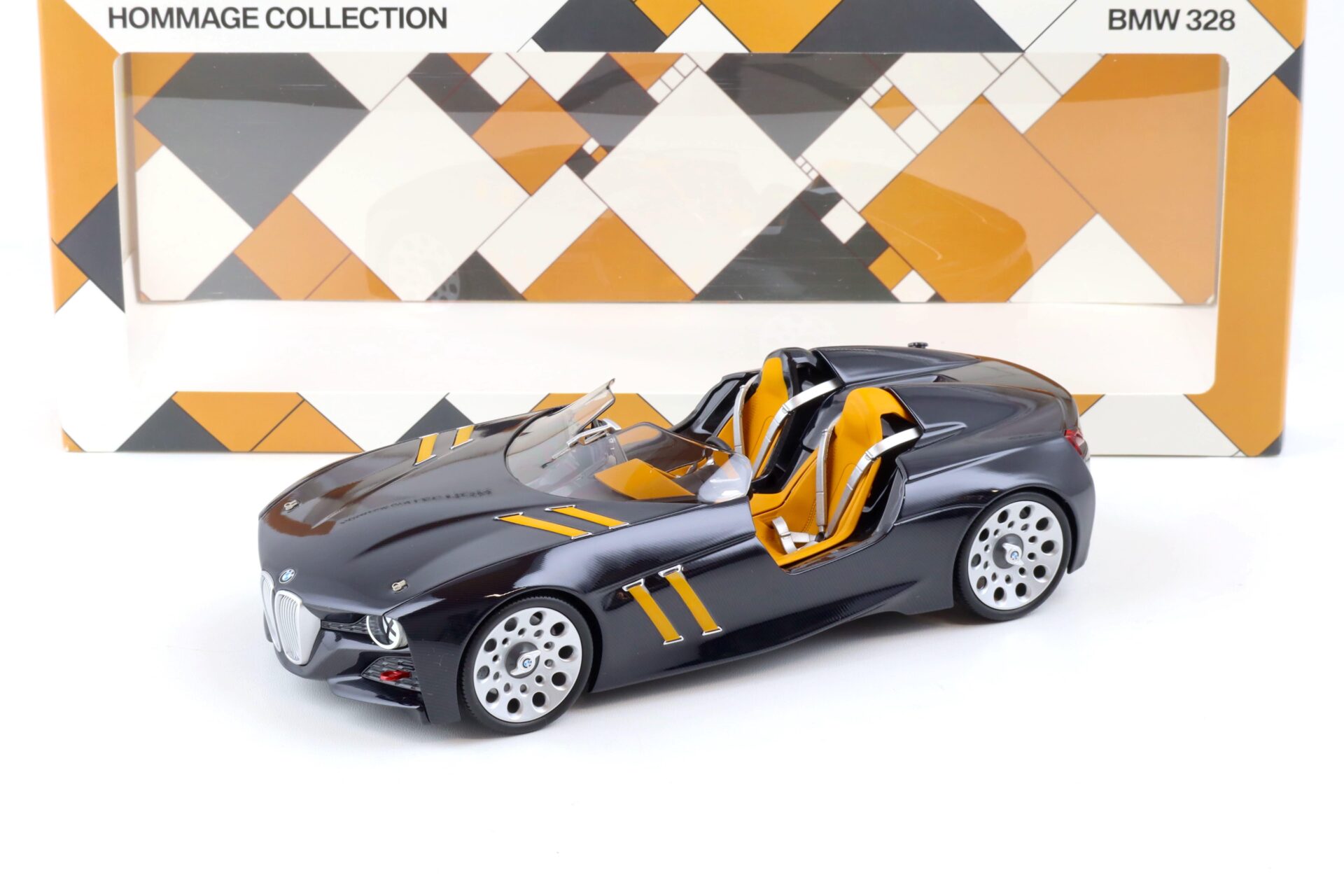 ID 82804 orig 1.jpg 1:18 Norev BMW 328 Hommage Carbon BMW DEALER Hommage Collection