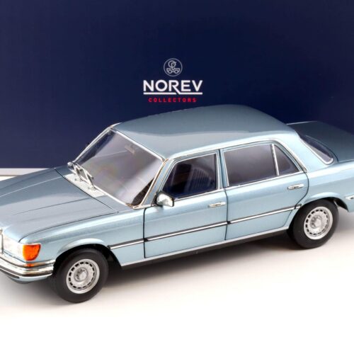 1:18 Norev Mercedes 450 SEL 6.9 Limousine grey/blue metallic 1976