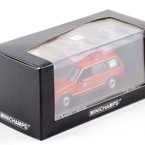 1:43 Minichamps Opel Kadett D Caravan 1979 Feuerwehr Dortmund red