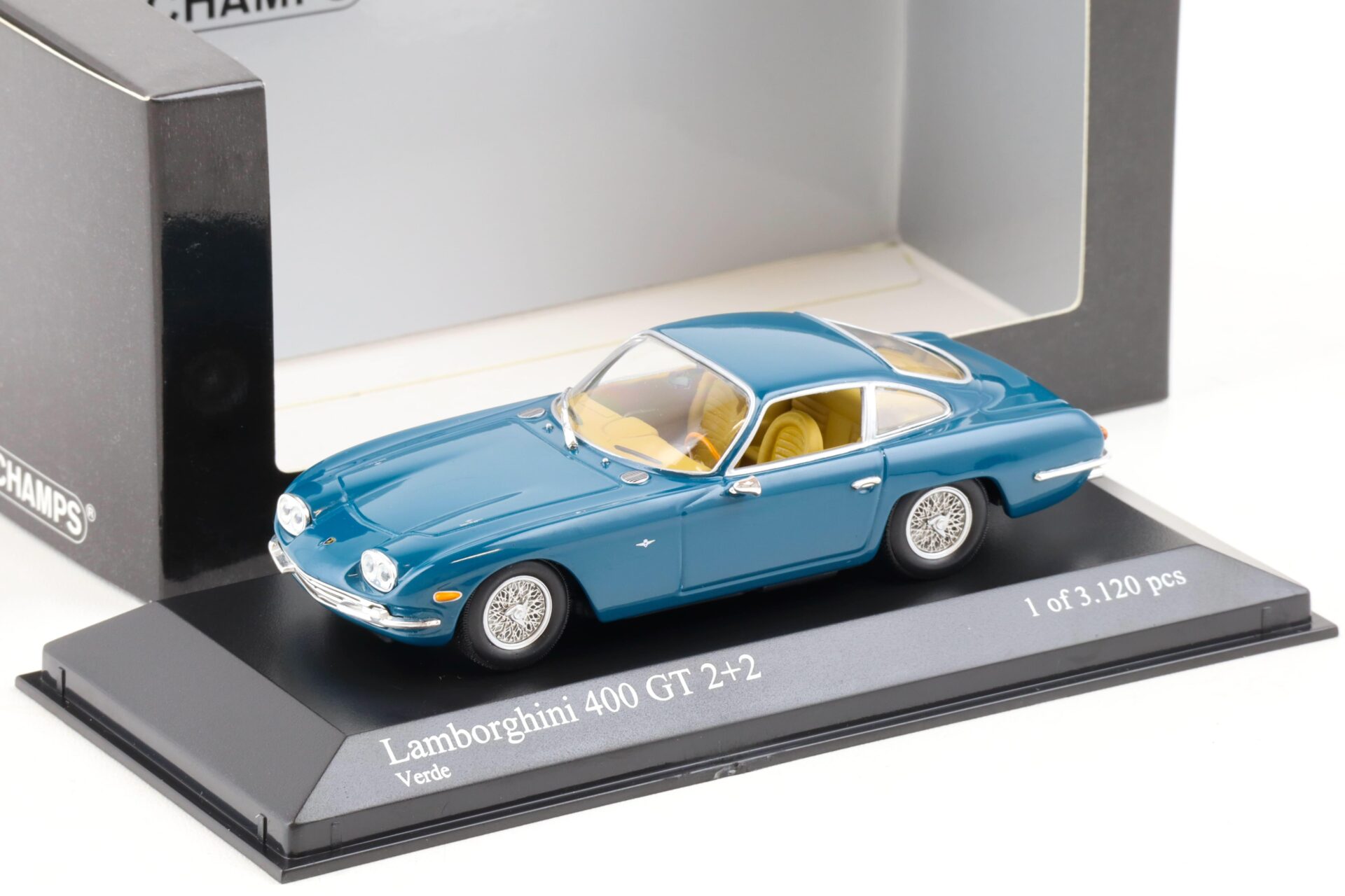 ID 83084 orig.jpg 1:43 Minichamps Lamborghini 400 GT 2+2 Coupe Verde green
