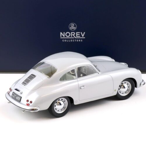 1:18 Norev Porsche 356 Coupe 1954 silver - Limited 400 pcs.