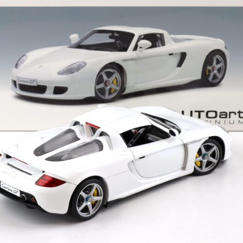 1:18 AUTOart Porsche Carrera GT 2003 white 78045 - Image 3