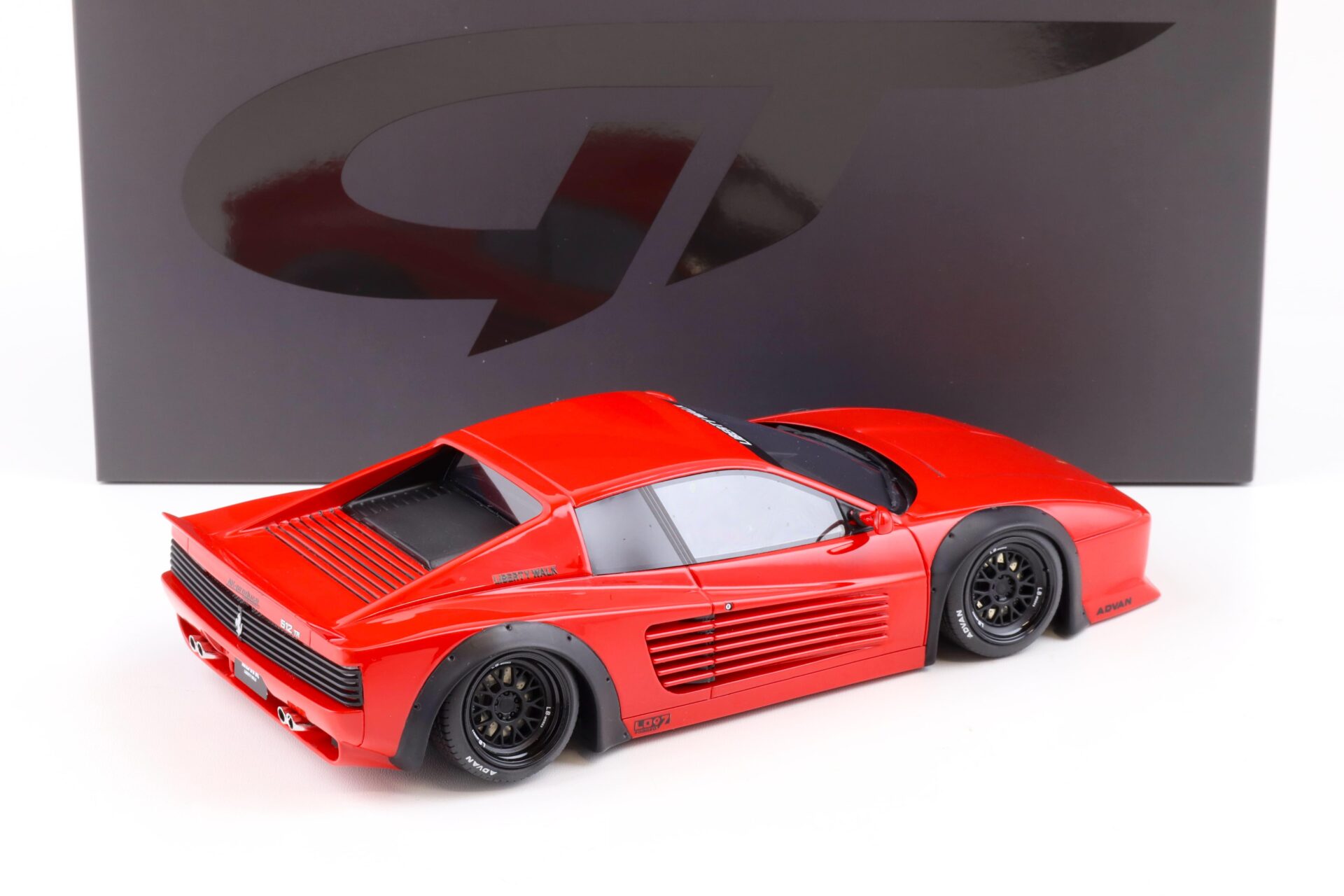 1:18 GT Spirit GT423 LBWK Ferrari 512 TR Liberty Walk 2022 red