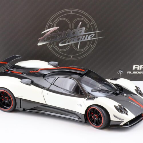 1:18 Almost Real Pagani Zonda Cinque Coupe 2009 Bianco Benny white