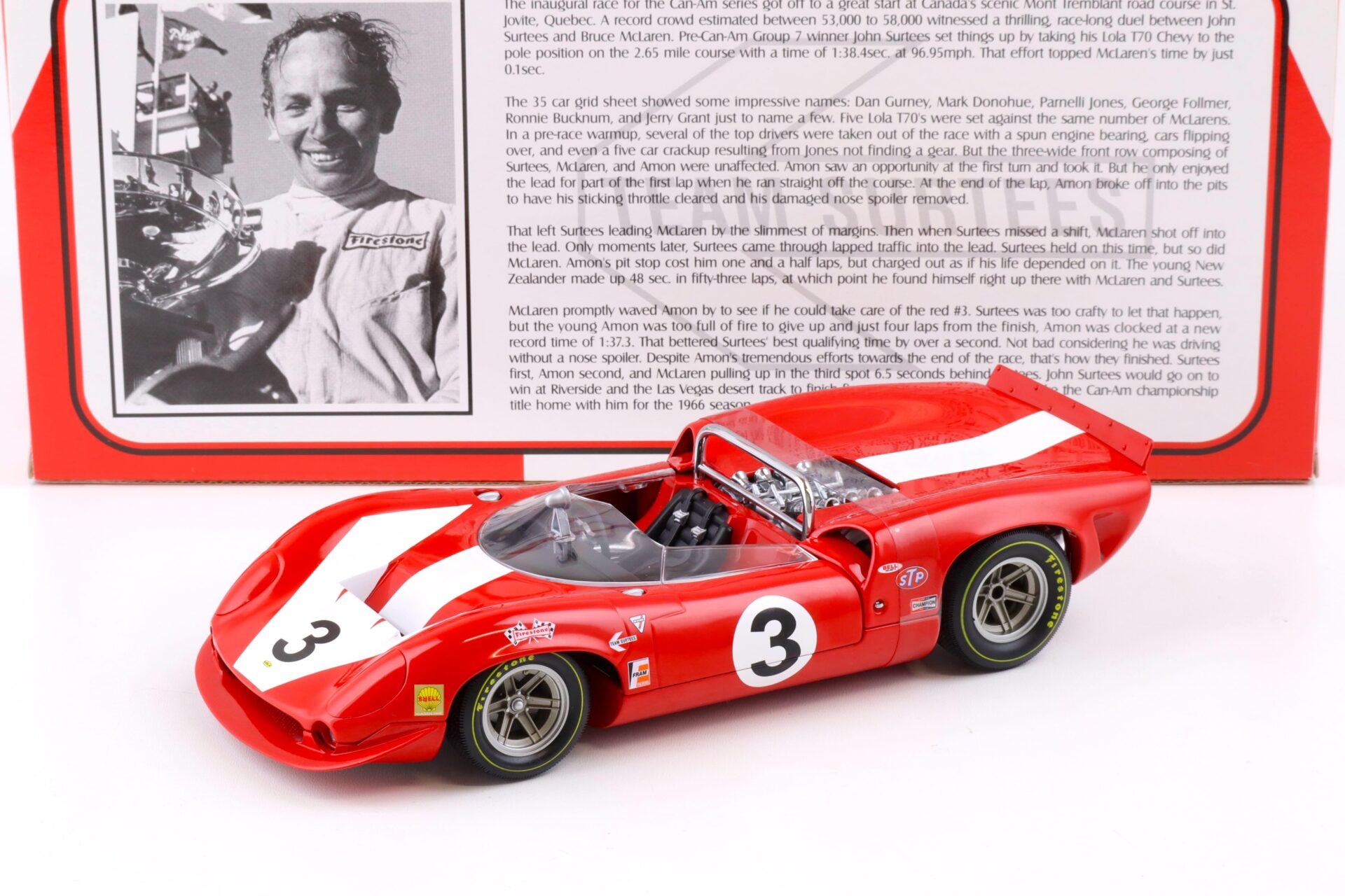 ID 84182 orig.jpg 1:18 GMP 1966 Lola Spyder Team Surtees #3 John Surtees red 12004