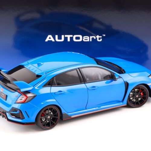 1:18 AUTOart Honda Civic Type R (FK8) 2021 Racing blue pearl 73224