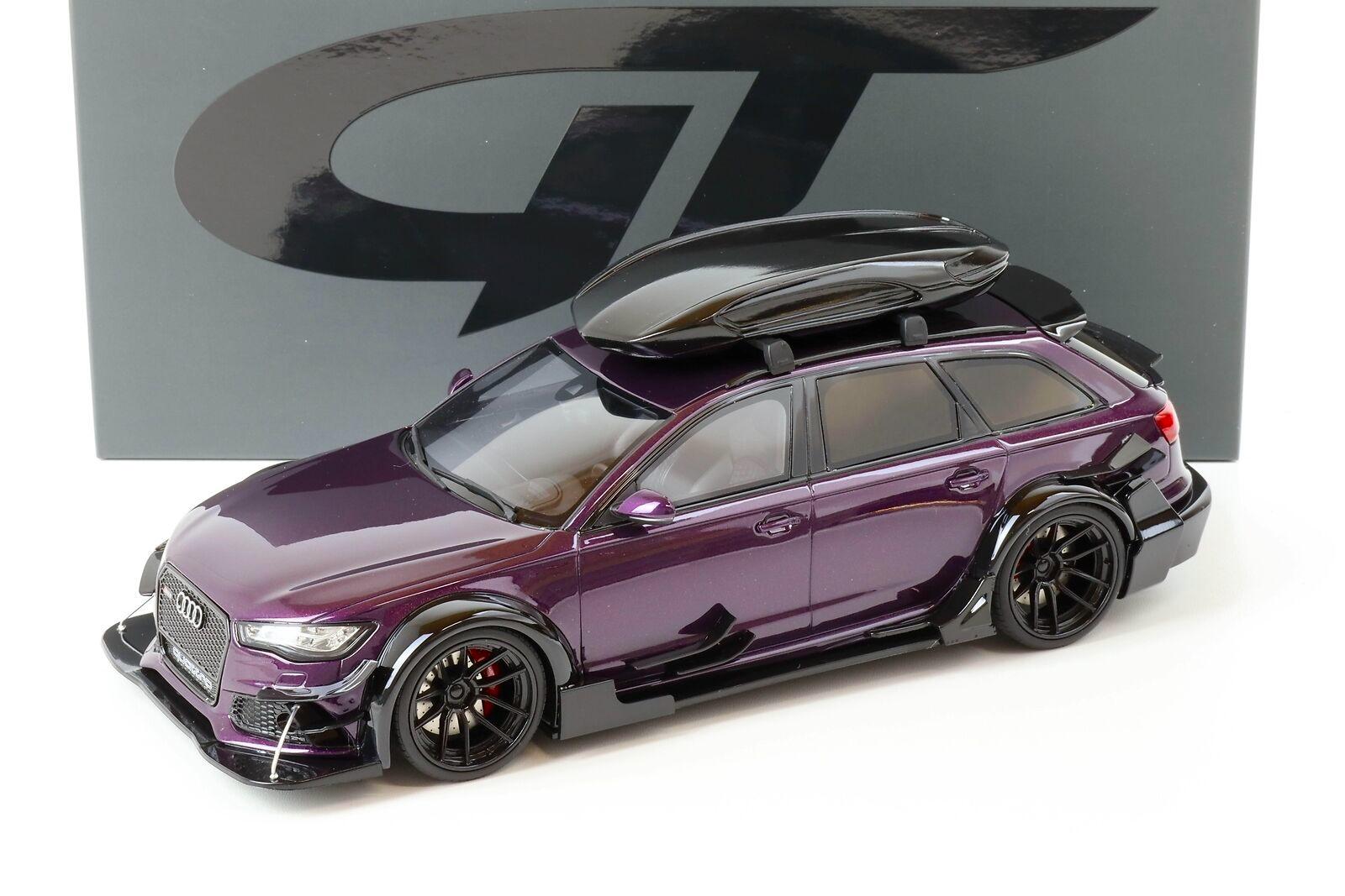 ID 84520 orig 1.jpg 1:18 GT Spirit GT864 Audi RS6 Avant (C7) Body Kit with roof box purple