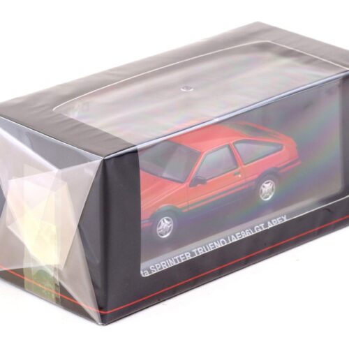 1:43 Kyosho Toyota Sprinter Trueno AE86 GT Apex 1986 red/ black