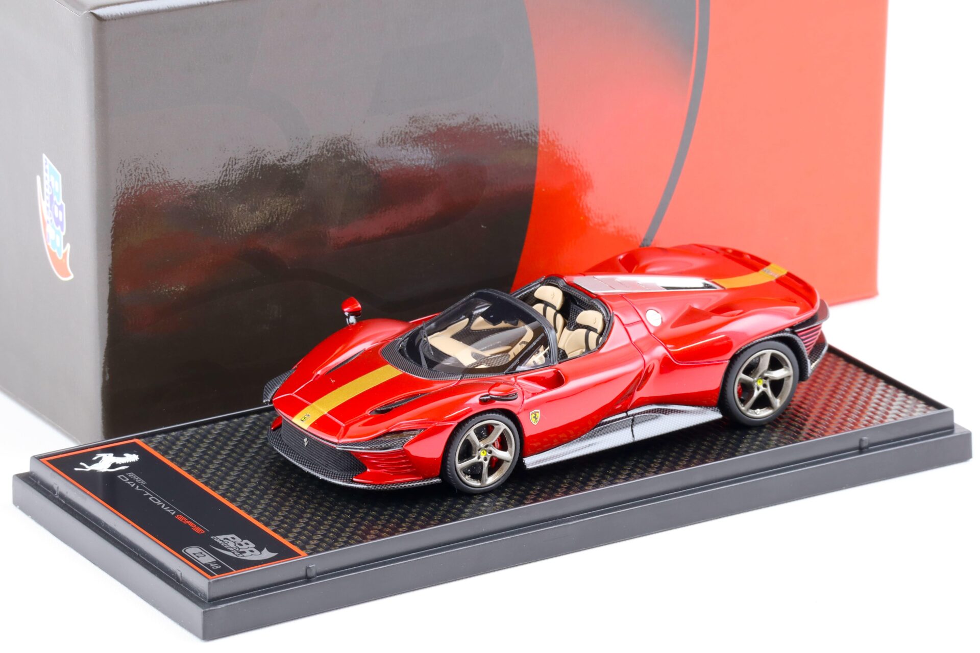 ID 85239 orig 1.jpg 1:43 BBR Ferrari SP3 Daytona Serie Icona Rosso Fuoco red - Limited 48 pcs.