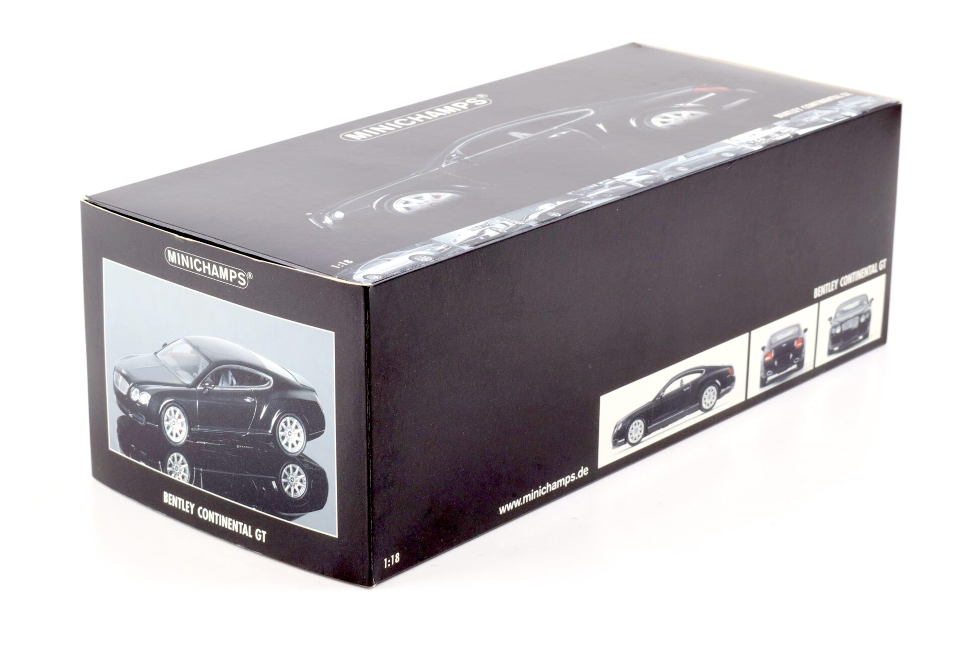 1:18 Minichamps Bentley Continental GT Coupe 2006 black metallic
