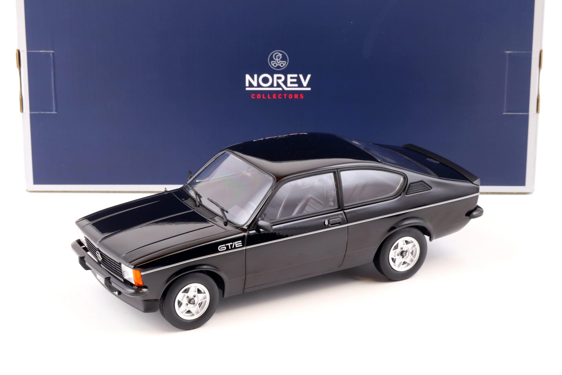ID 86002 orig 1.jpg 1:18 Norev Opel Kadett GT/E C-Coupe 1977 black - Limited 500 pcs.