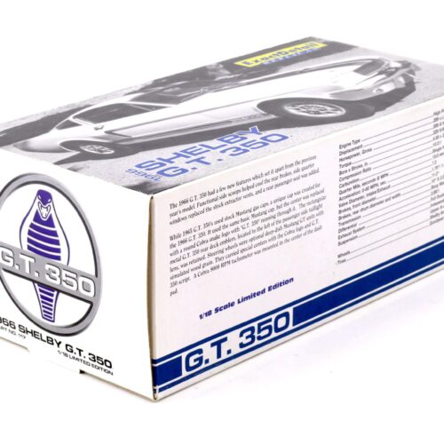 1:18 Exact Detail Shelby GT 350 Coupe 1966 white/ blue stripes
