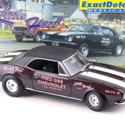 1:18 Exact Detail FRED GIBB´s 1967 Chevrolet Camaro Z/28 Stock Eliminator WCC211