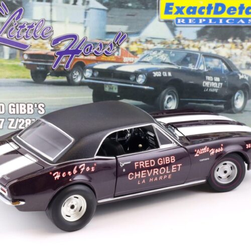 1:18 Exact Detail FRED GIBB´s 1967 Chevrolet Camaro Z/28 Stock Eliminator WCC211
