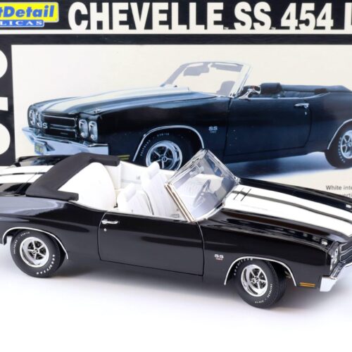 1:18 Exact Detail 1970 Chevrolet Chevelle SS 454 LS6 Convertible black WCC602