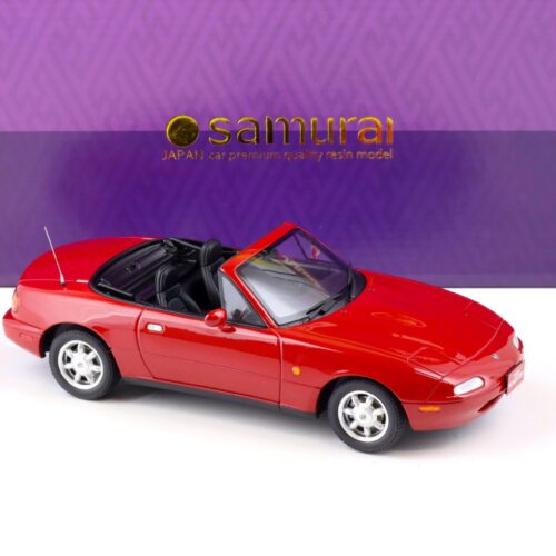 1:18 Kyosho Samurai Mazda MX-5 Eunos Roadster RHD red KSR18031R