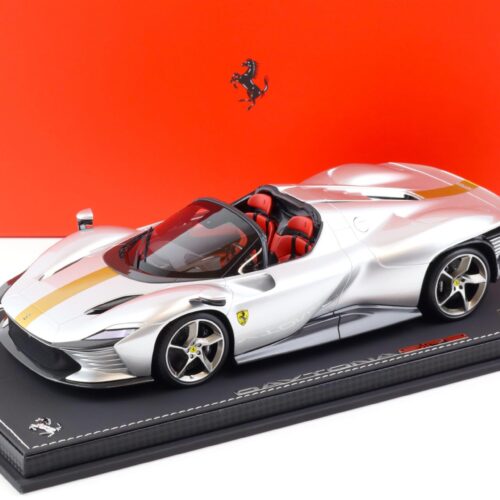 1:18 BBR Ferrari SP3 Daytona Serie Icona Argento Nurburgring - Limited 48 pcs.