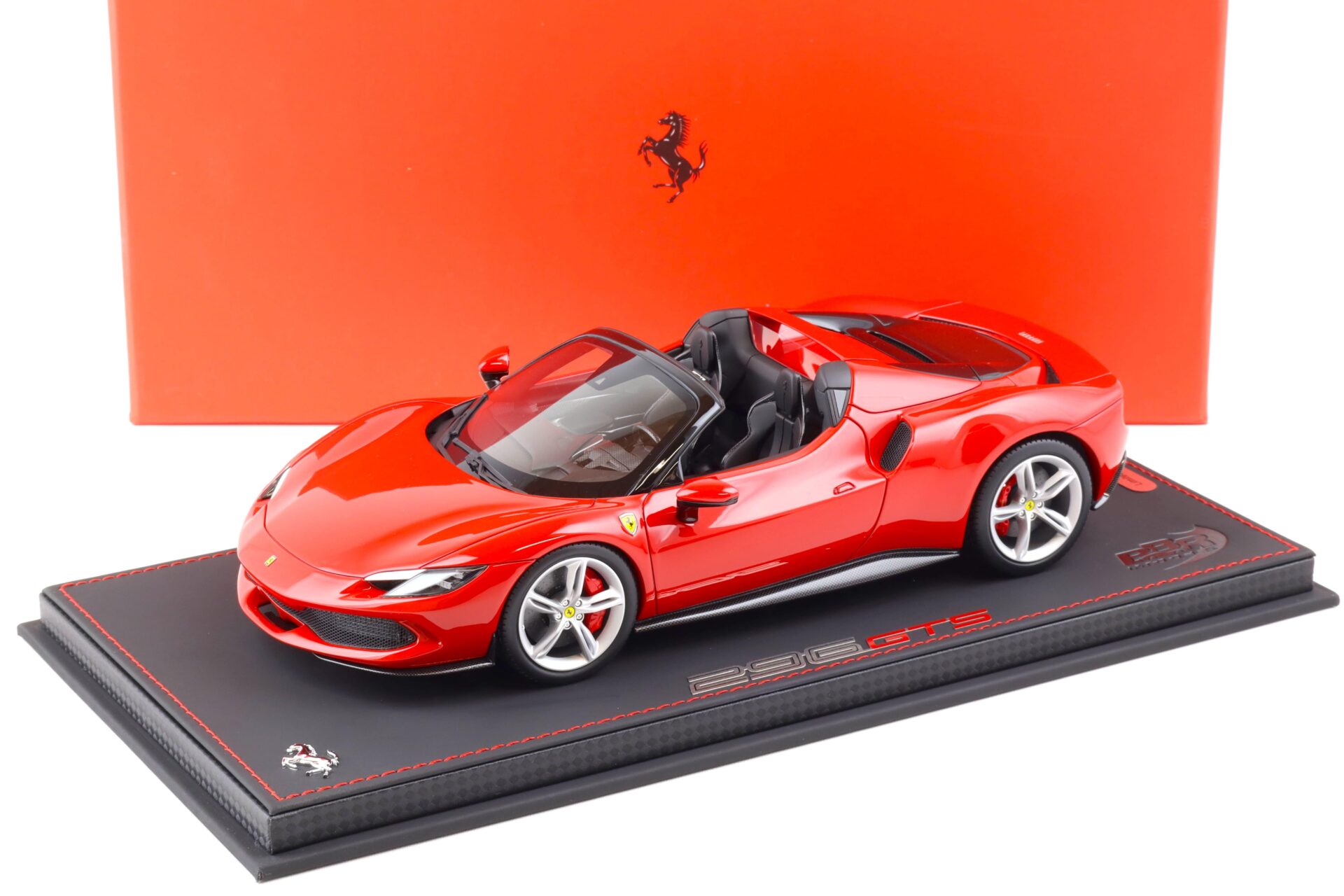 ID 86472 orig 1.jpg 1:18 BBR Ferrari 296 GTS Rosso Corsa 322 red - Limited 200 pcs.